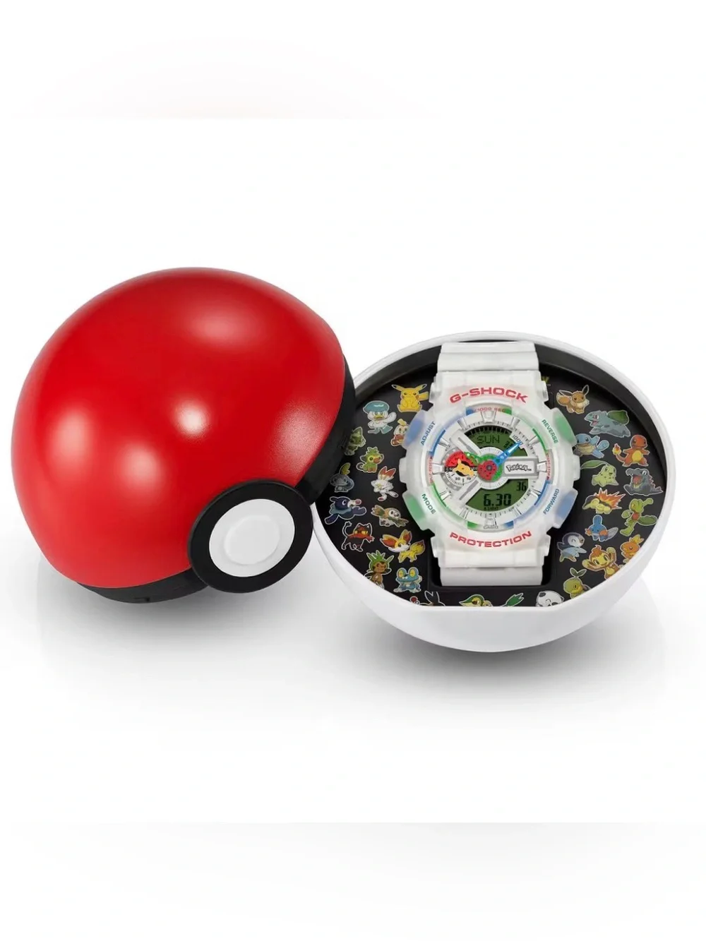 Casio G-Shock x Pokemon Analog Digital 110 Series | GA-110PKM-7A, Limited Ed.